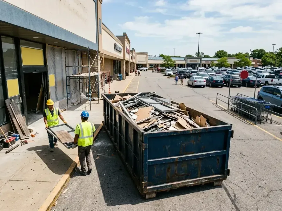 retail-store-renovation-debris-003 — frequently asked questions, Roll-off Dumpster Rentals in Riverwoods, IL